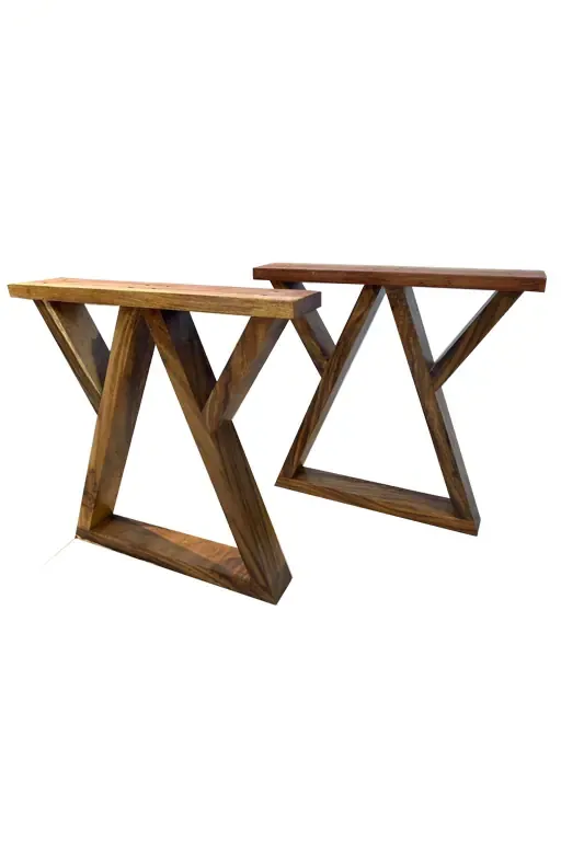 Chân Bàn Gỗ Me Tây Kim Cương