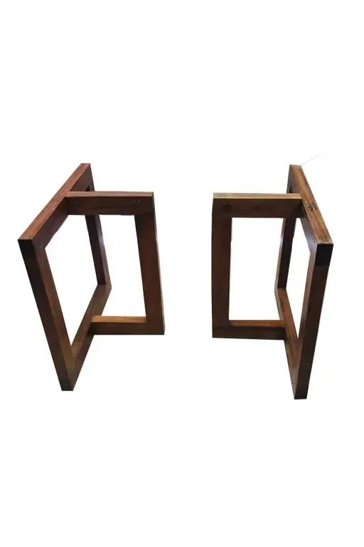 Chân Bàn Gỗ Me Tây Chữ T