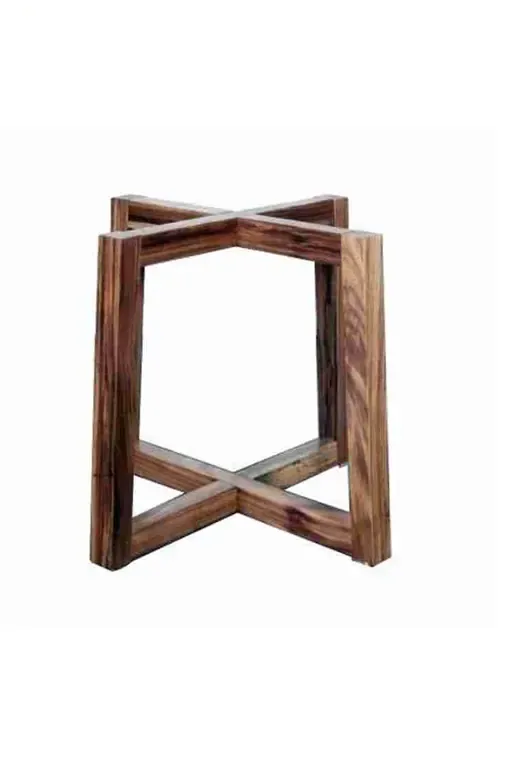 Chân Trụ Gỗ Me Tây Cho Bàn Tròn