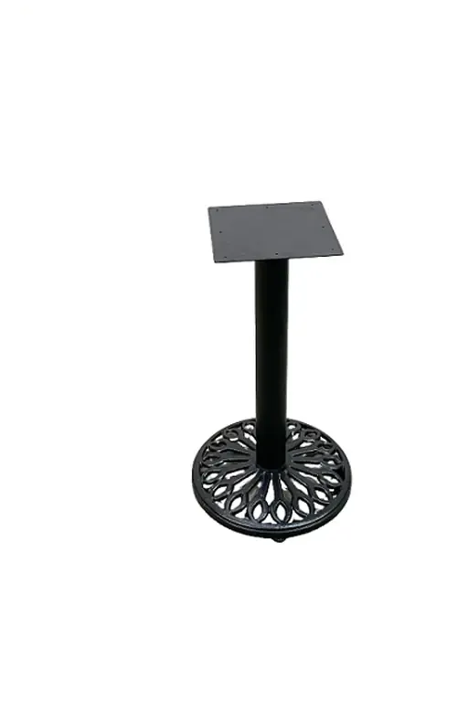 Chân Bàn Gang Đúc Hoa Văn Búp