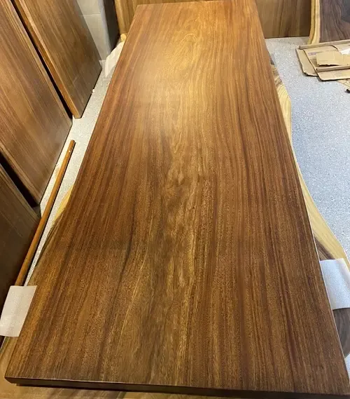 Bàn Gỗ Lim Vàng Nguyên Khối 2m6