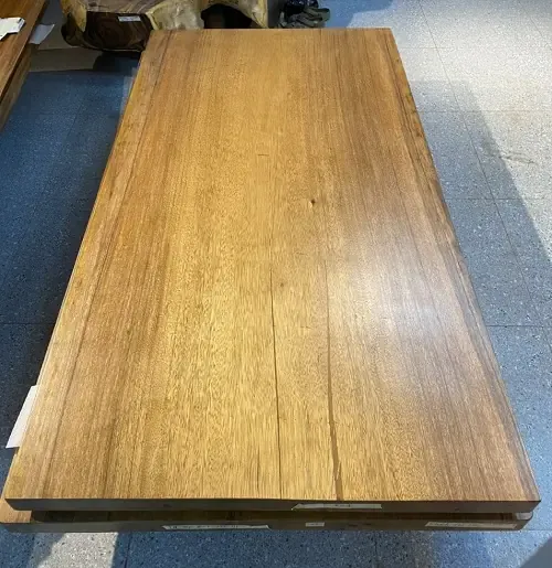 Bàn Gỗ Tự Nhiên Lim Nâu Dài 1m97 Rộng 105cm Dày 7cm