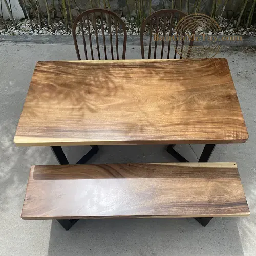 Bộ Bàn Ăn Dài 1m4 Cho Gia Đình Giá Rẻ