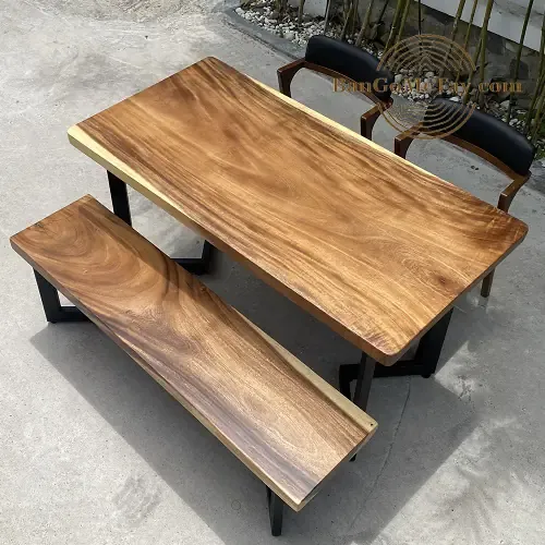 Bộ Bàn Ăn Dài 1m4 Đẹp Hiện Đại