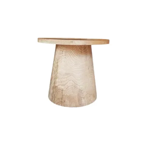 Đôn Gỗ Me Tây DeCor nguyên khối