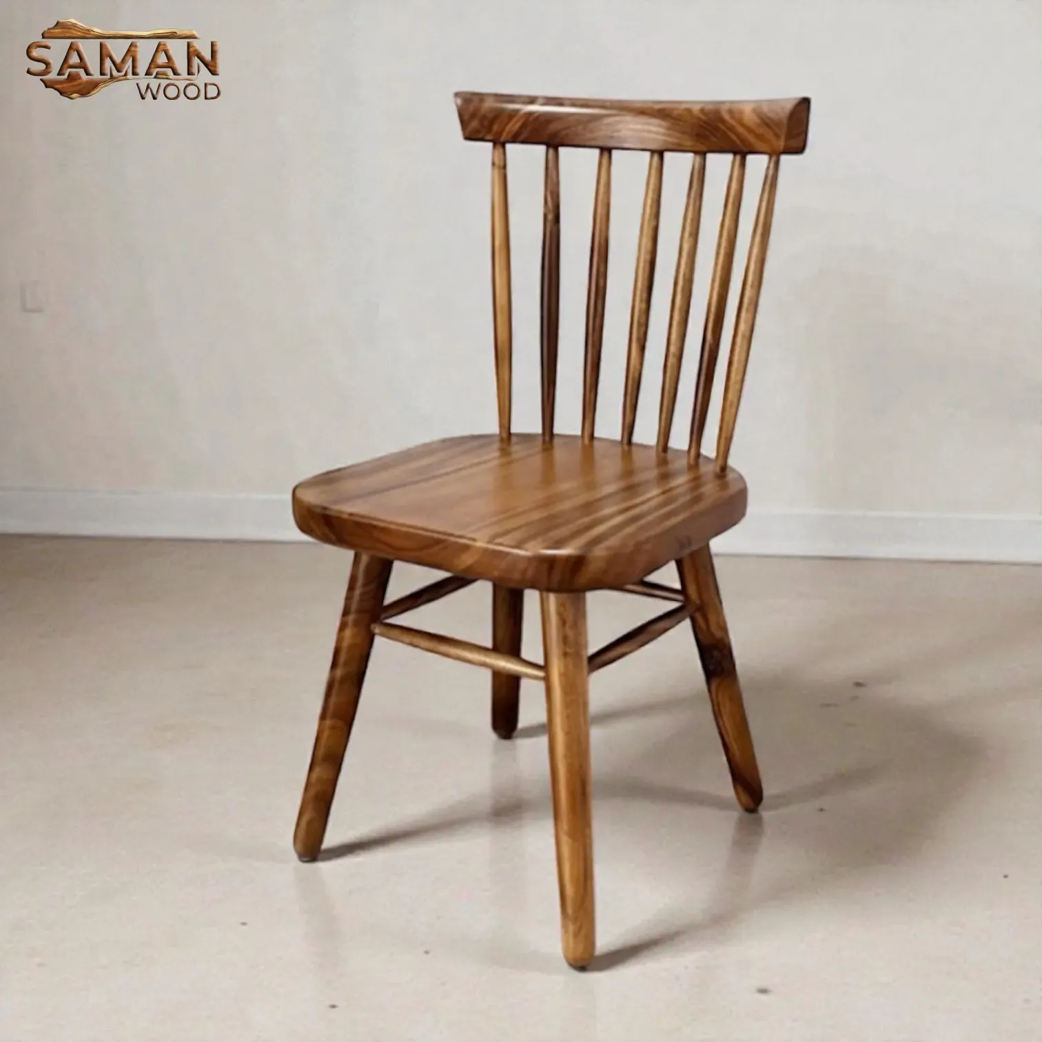 Ghế 7 Nan Gỗ Me Tây