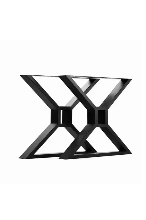 Chân Sắt Hộp Hình Xoàn