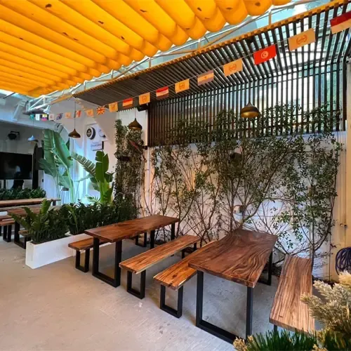 Bàn Me Tây Cho Dự Án Nhà Hàng