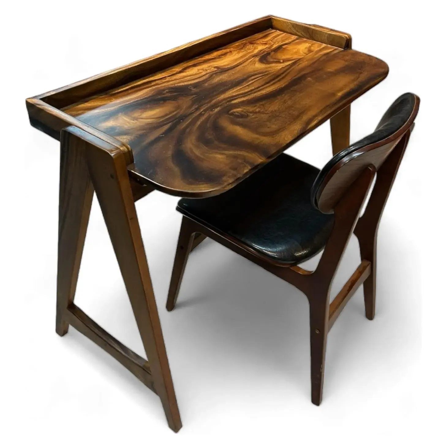 Bàn Học, Bàn Làm Việc Cao Cấp Gỗ Me Tây