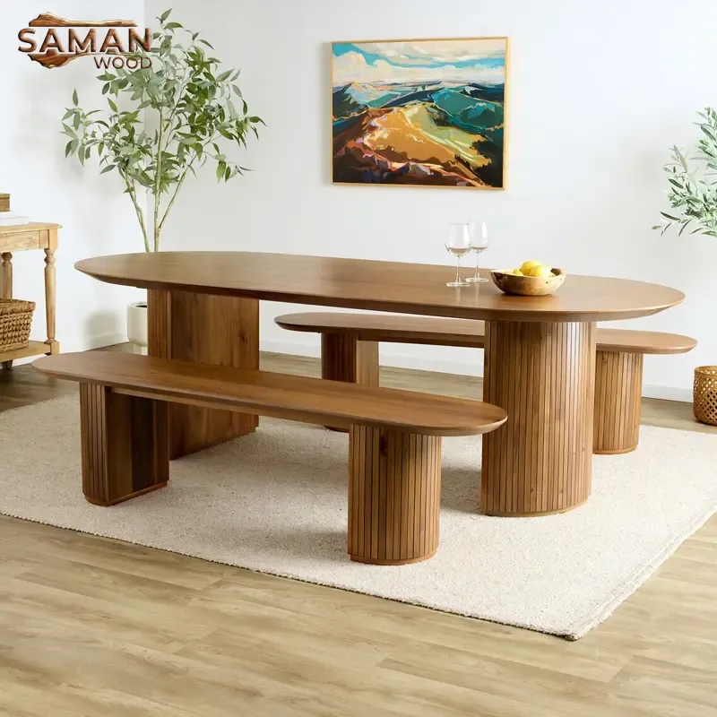 Mẫu Bàn Gỗ Tự Nhiên Đẹp (BGMT-04)